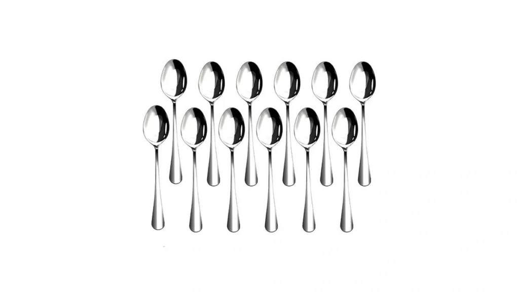 Amazon code: 12 Pieces Heavy Duty Teaspoons Set 6 8 T