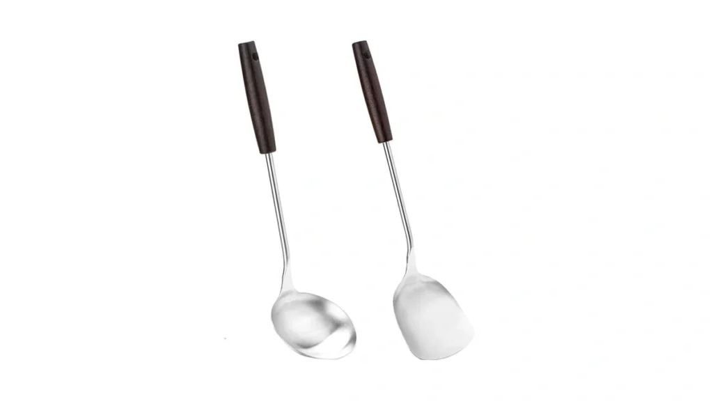 Amazon coupon: Fjnatinh Spatula And Ladle - Set Of 2 Wo