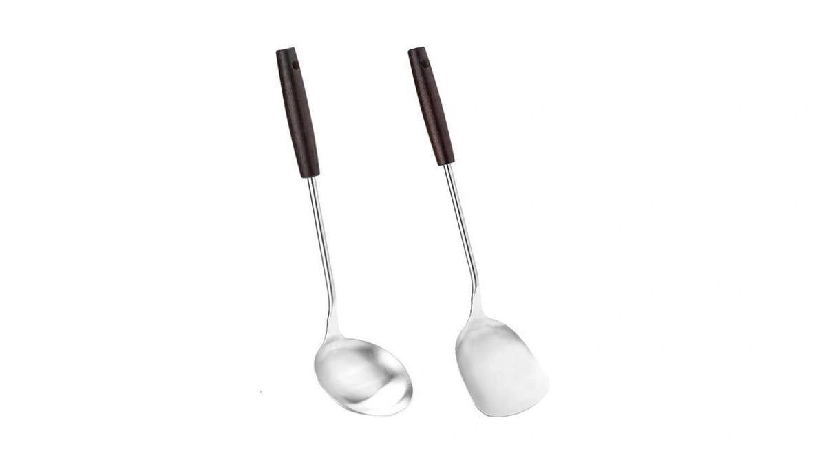 Amazon coupon: Fjnatinh Spatula And Ladle - Set Of 2 Wo