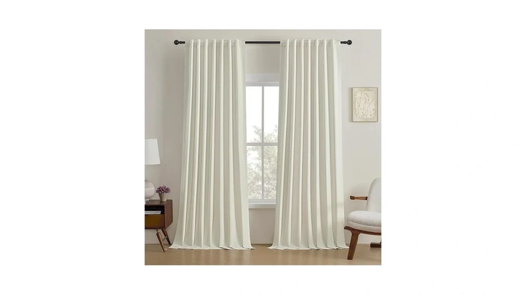 Amazon coupon: Bsfullts Blackout Curtains 96 Inches Lon