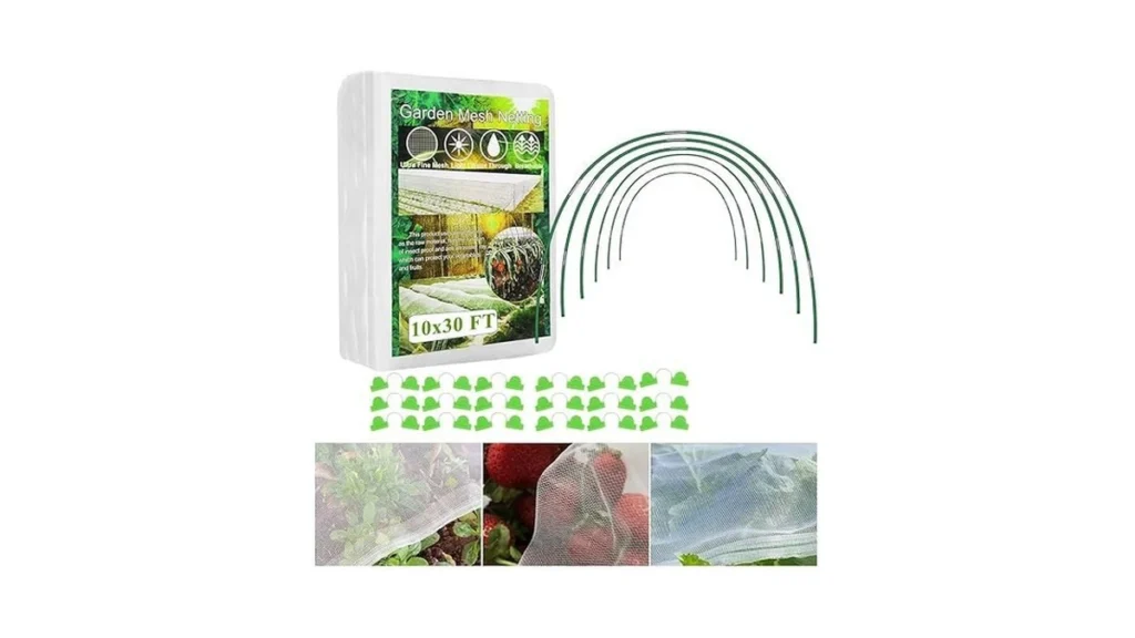 Amazon code: Garden Netting For Raised Beds 10x30ft U