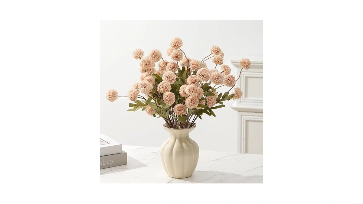 Amazon code: Trytuny Fake Fall Flowers For Vase Faux