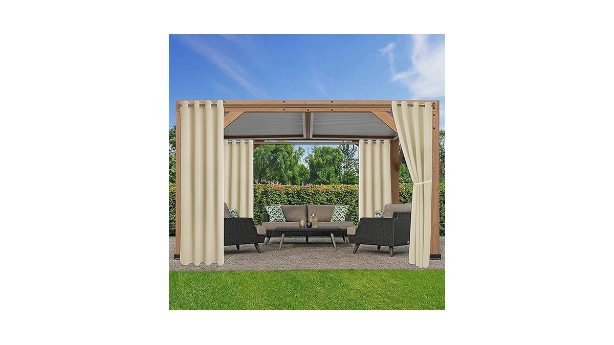 Amazon coupon: Lordtex Waterproof Indoor Outdoor Curtai