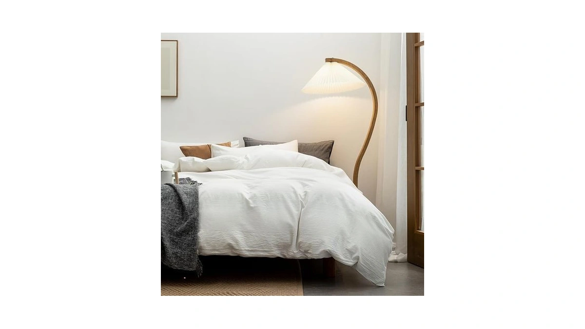 Amazon code: Bestdesil Shabby Chic Jacquard Duvet Cov