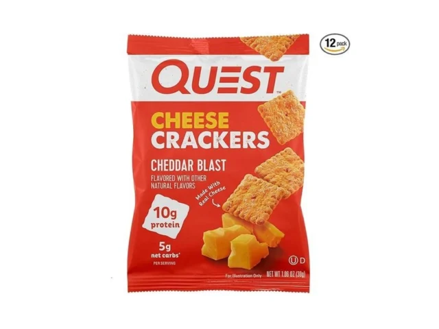 Quest Nutrition Cheese Crackers Cheddar Blast 10g… Coupon