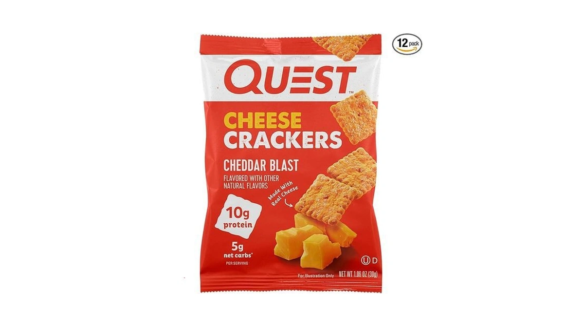 Amazon coupon: Quest Nutrition Cheese Crackers Cheddar
