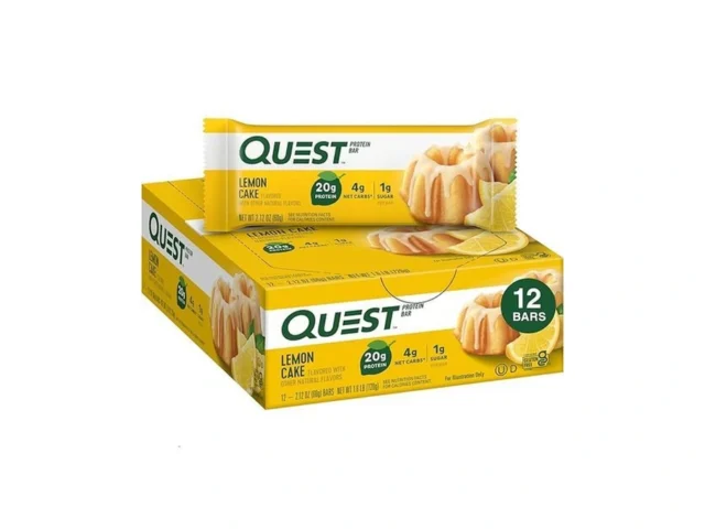 Quest Nutrition Lemon Cake Protein Bars High… Coupon
