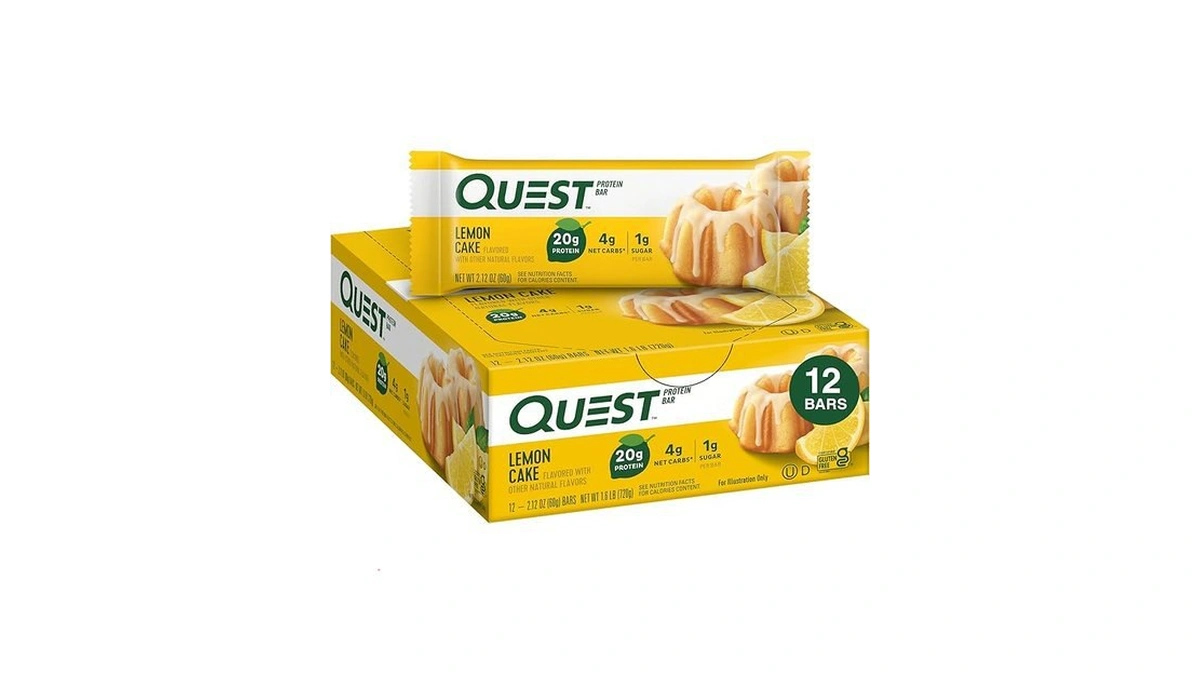 Amazon coupon: Quest Nutrition Lemon Cake Protein Bars
