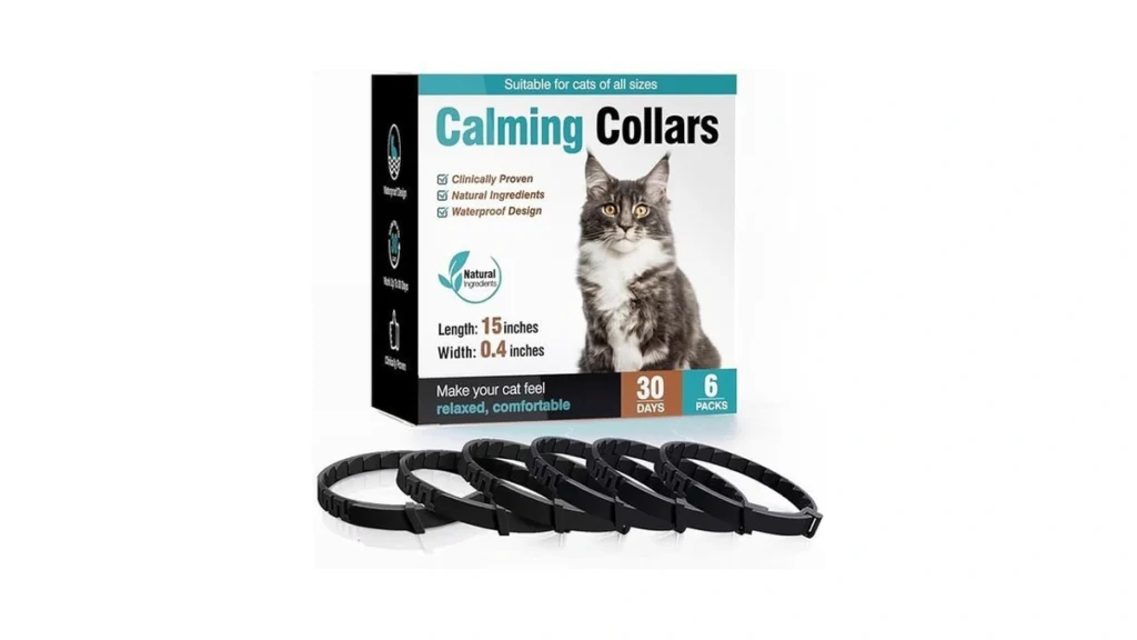 Amazon coupon: Calming Collar For Cats 6 Pack Cat Calmi