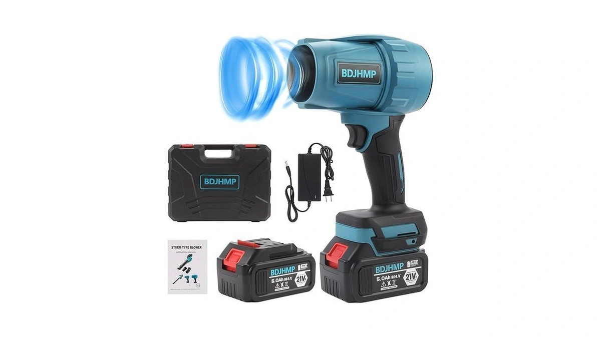 Amazon code: Leaf Blower Cordless 21v 350 000rpm Port