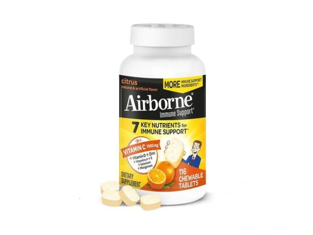 Airborne Vitamin C 1000mg Per Serving – Citrus… Coupon