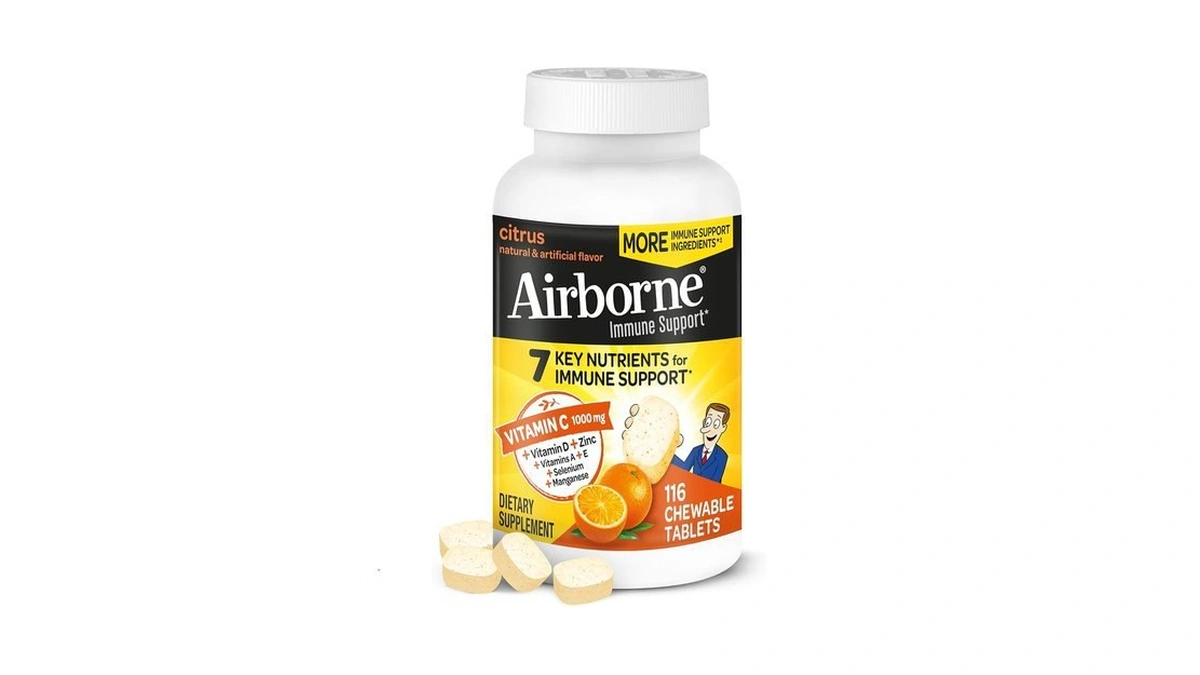 Amazon coupon: Airborne Vitamin C 1000mg Per Serving -