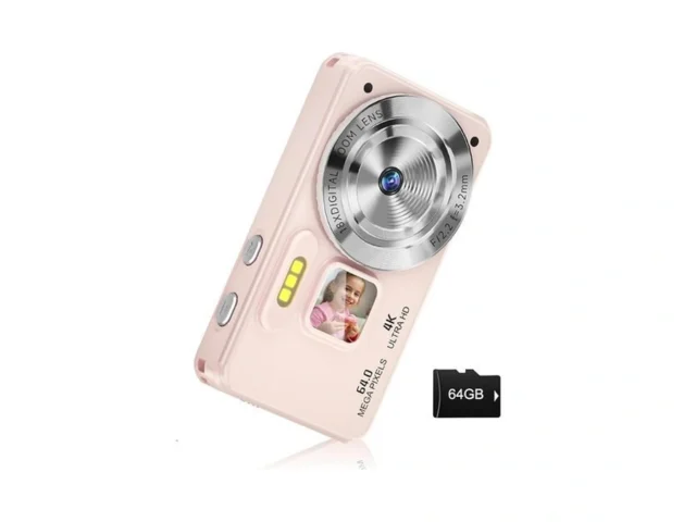 Digital Camera Autofocus 4k 64mp Point And Shoot… Code