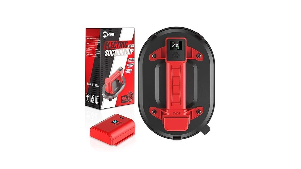 Amazon code: Mtnte Electric Vacuum Suction Cup For Gl