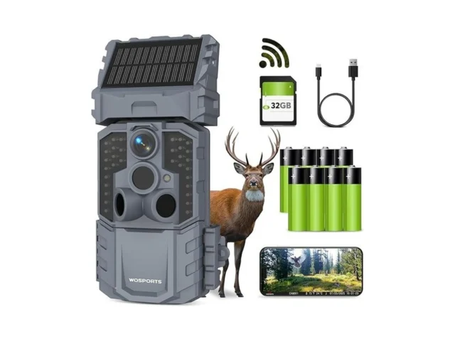 Wosports 48mp Wifi Trail Camera With 7800mah… Coupon