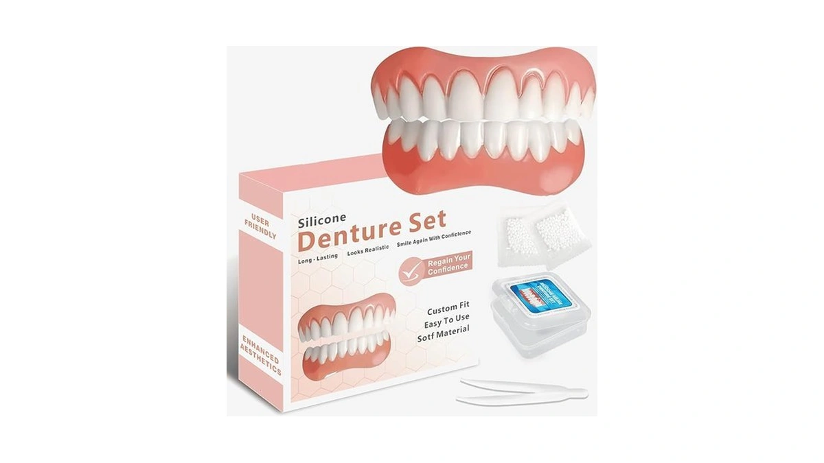 Amazon coupon: Tooth Repair Kit Dentures For Women And
