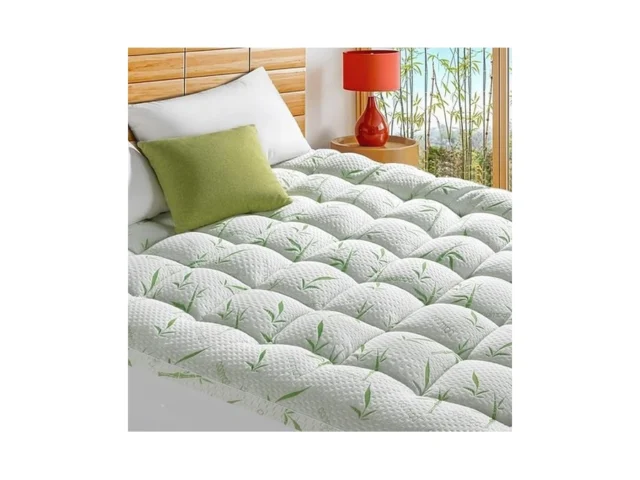 Mattress Pad Queen Size Viscose Made From Bamboo… Code