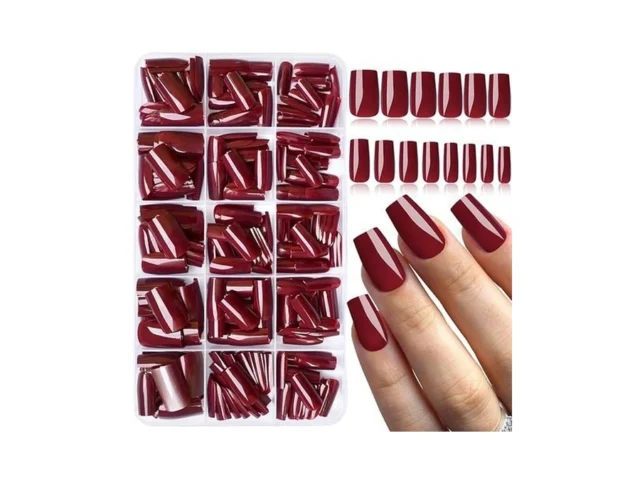 Loveourhome 316pc Square Press On Nails Medium Fake…