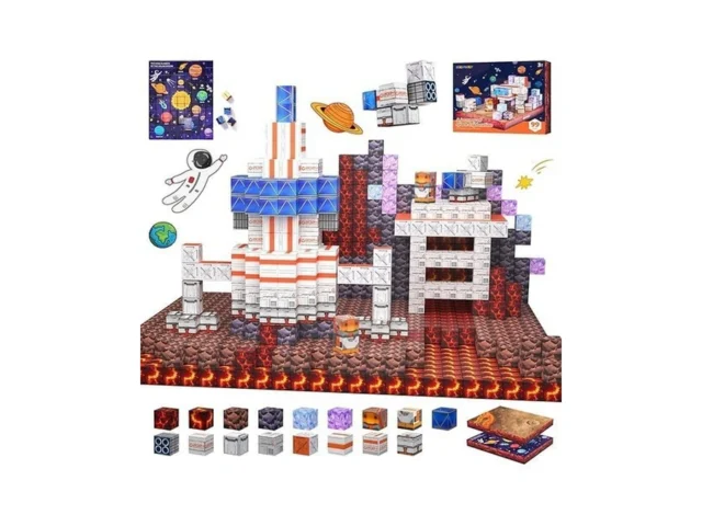 Silymoly Magnetic Blocks Space Exploration Editon… Coupon