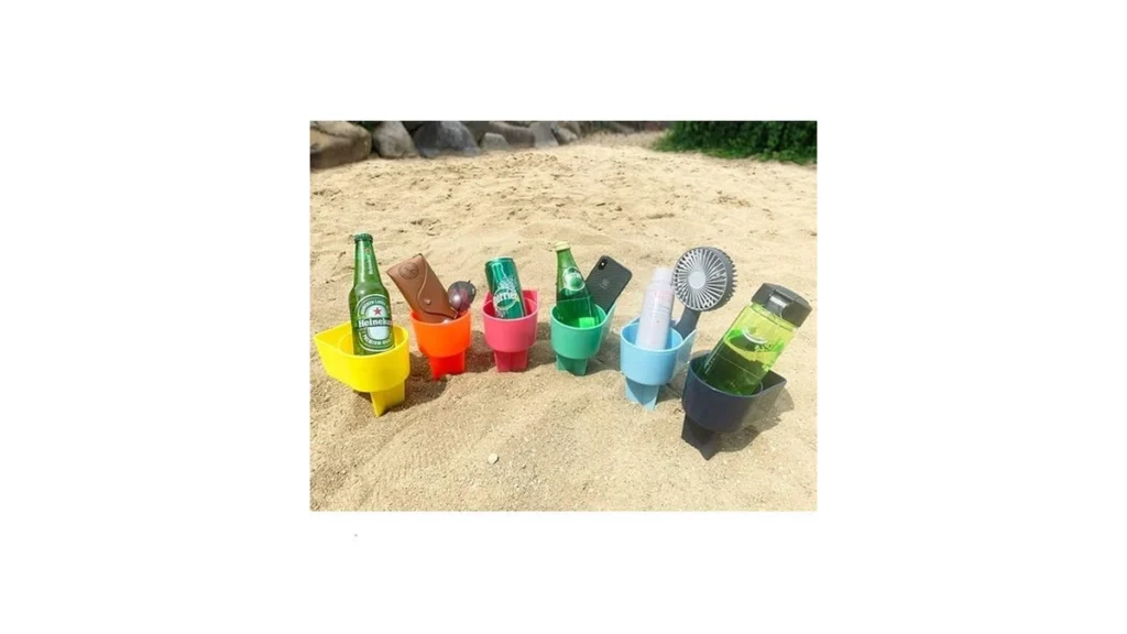 Amazon code: Home Queen Beach Cup Holder With Pocket.