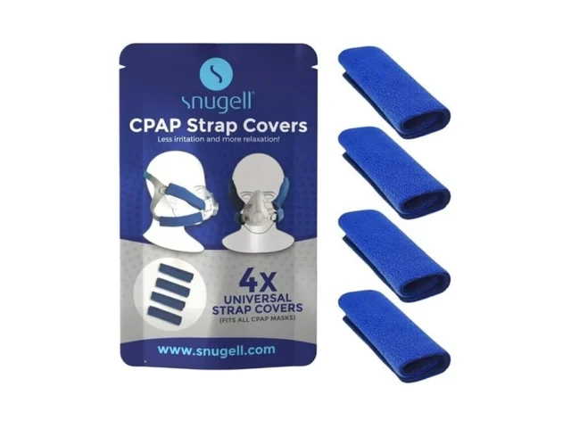 Snugell Cpap Headgear Strap Covers 4-pack Blue… Coupon