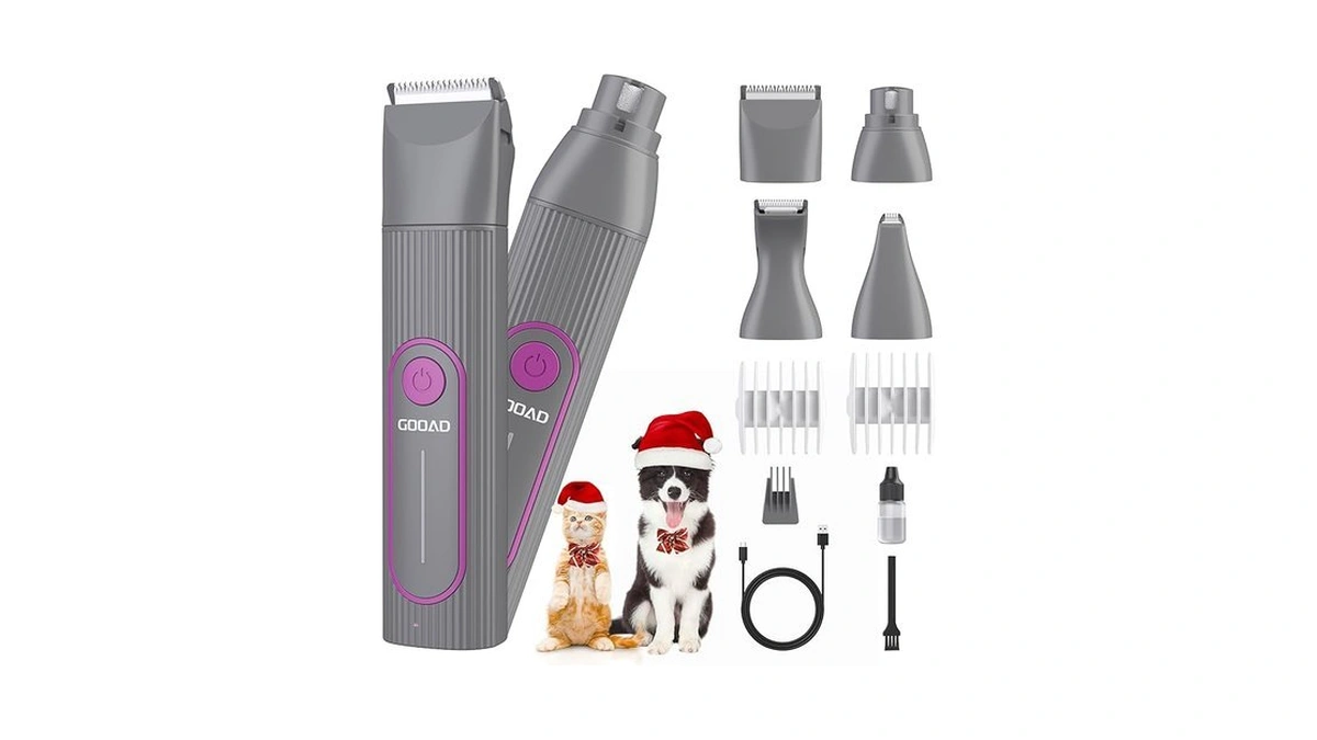Amazon code: Gooad Cat Clippers Grooming Kit For Matt