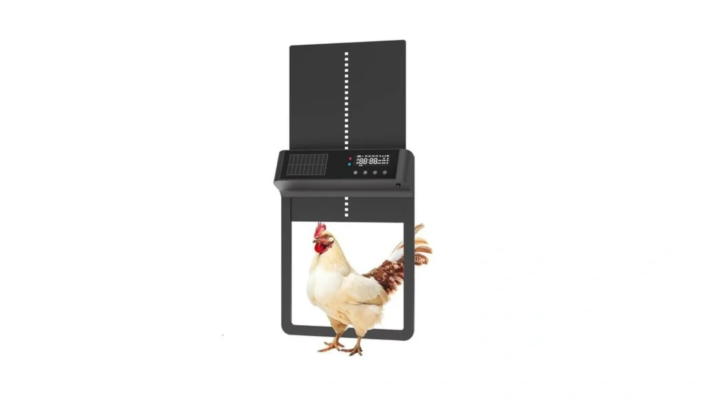 Amazon code: Automatic Chicken Coop Door Solar Powere