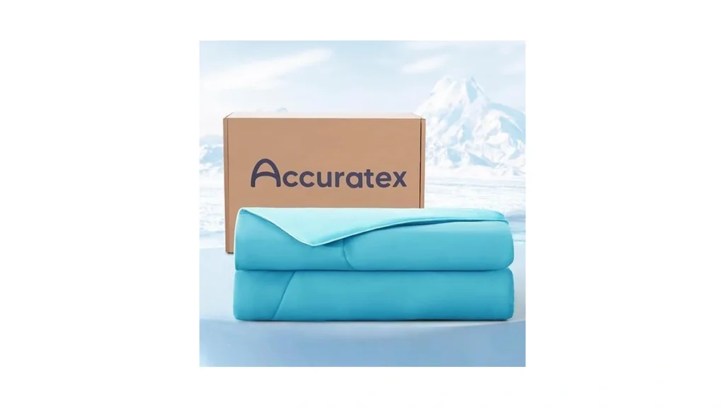Amazon coupon: Accuratex Cooling Throw Blanket Arc-chil
