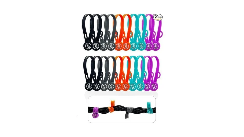 Amazon code: Magnetic Cord Organizers Twist Ties Magn