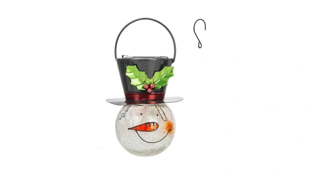 Amazon coupon: Starsoul Snowman Solar Lanterns Christma