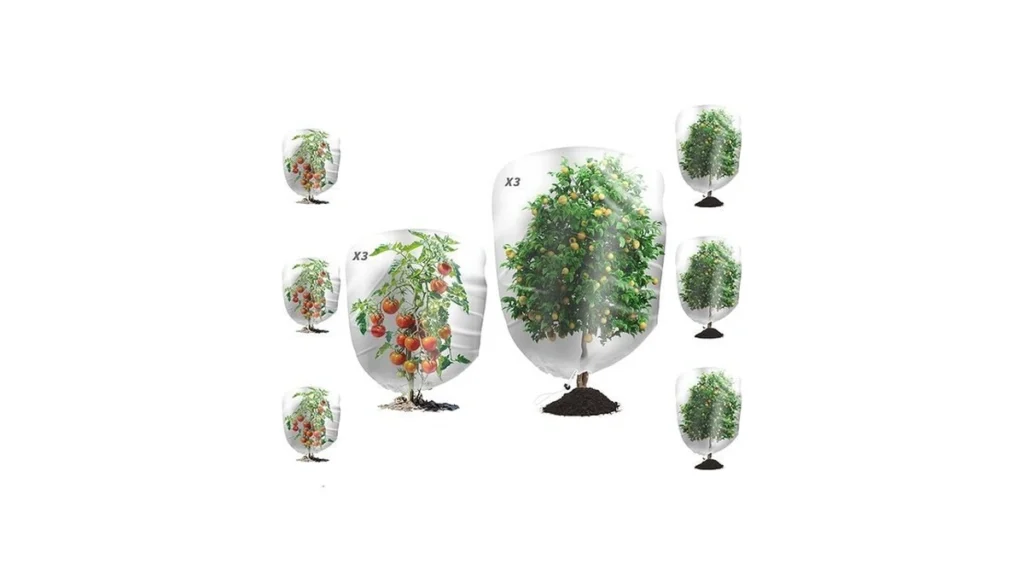 Amazon coupon: 6pcs Garden Netting Bags With Drawstring