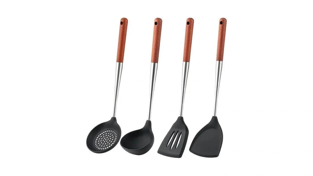 Amazon coupon: Fjnatinh Silicone Spatula - Turner - Lad
