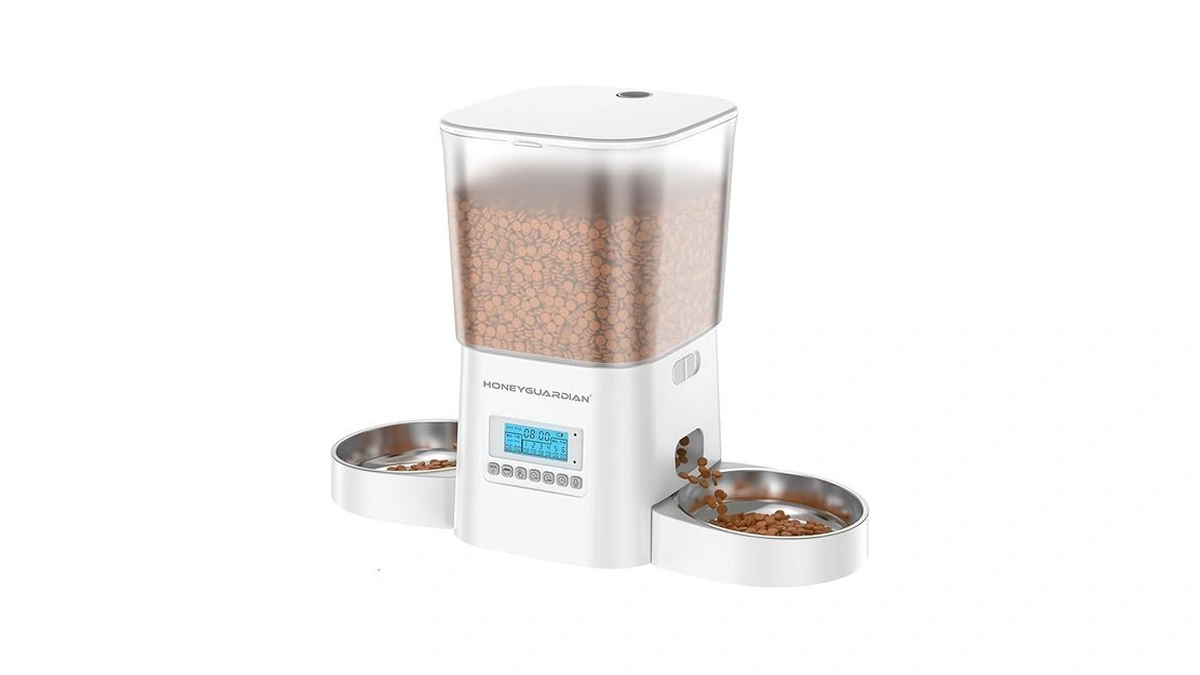 Amazon code: Honeyguaridan Automatic Cat Feeder For 2