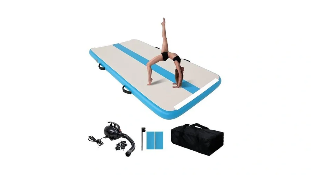 Amazon code: Funwater Inflatable Gymnastics Mat 6 5ft