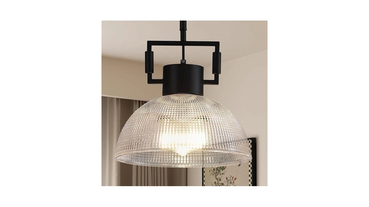 Amazon coupon: Modern Black Farmhouse Pendant Lights Fo