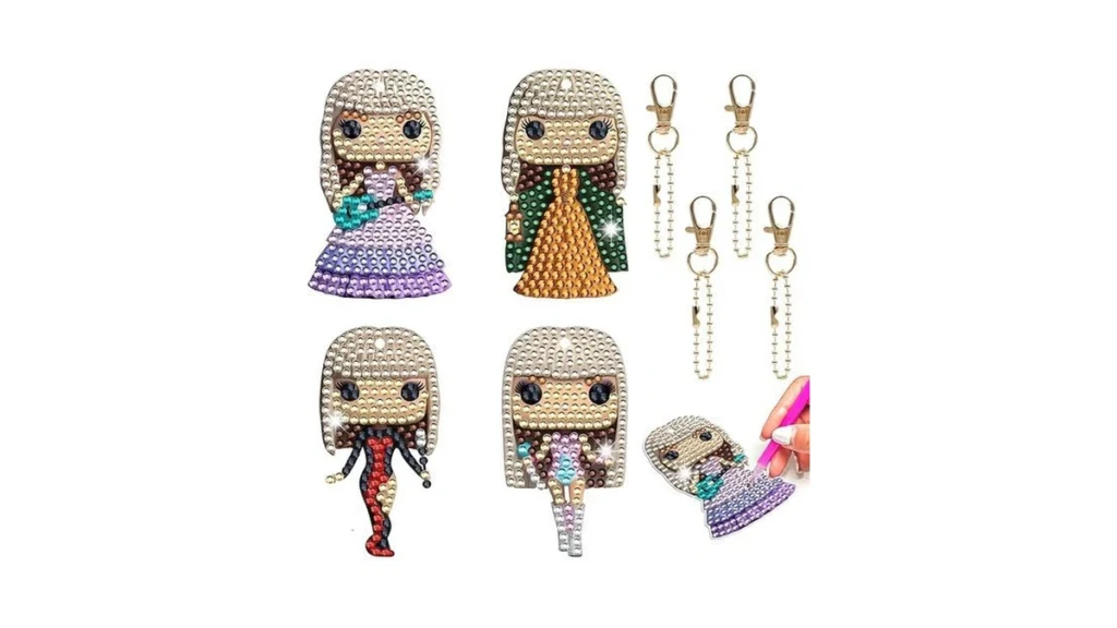 Amazon code: Sladpoem Diamond Art Kits 4 Pcs Acrylic