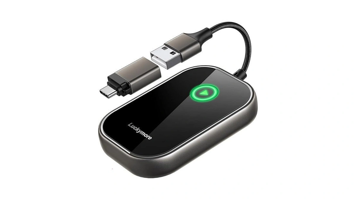 Amazon coupon: Luckymore Wireless Carplay Adapter Conve