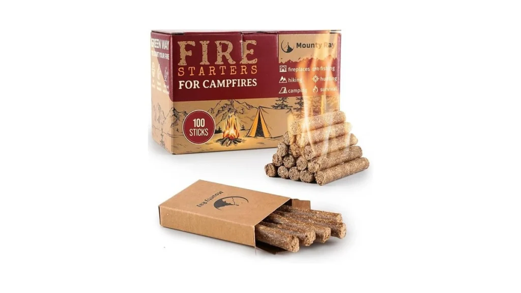 Amazon coupon: Waterproof Fire Starters For Campfires 1