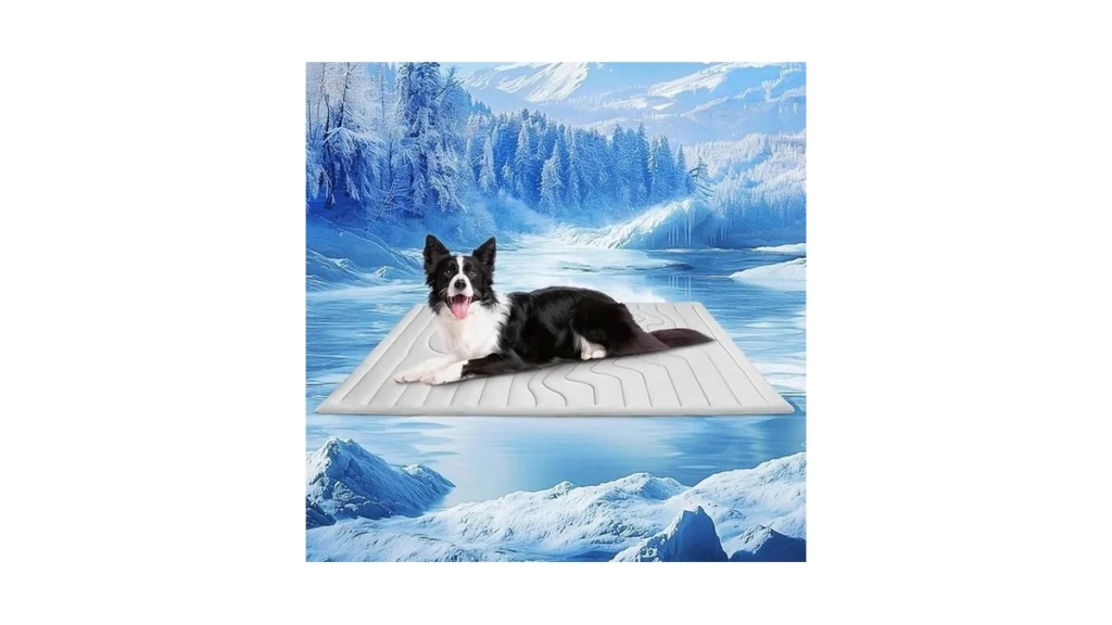 Amazon code: Dog Cooling Mat Comfortable Self Cooling