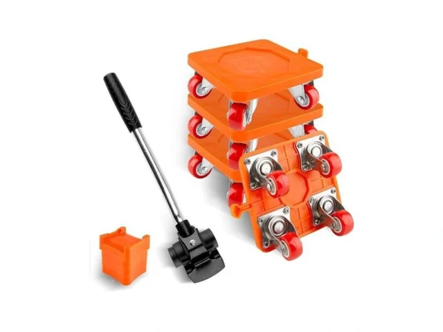 Heavy Duty Furniture Dolly 360 Rotating 4 Wheels… Code