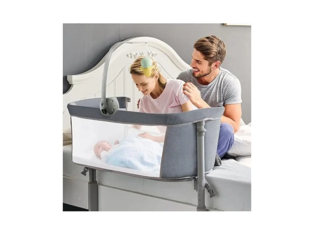 Ronbei Baby Bassinet Bedside Sleeper Easy To… Code