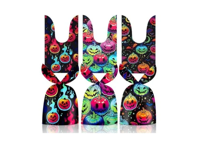 50 Pcs Halloween Goodie Bags – Happy Halloween… Code