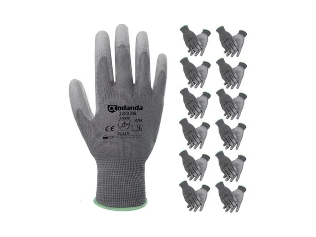 Andanda Seamless Knit Safety Gloves With Pu Coating…