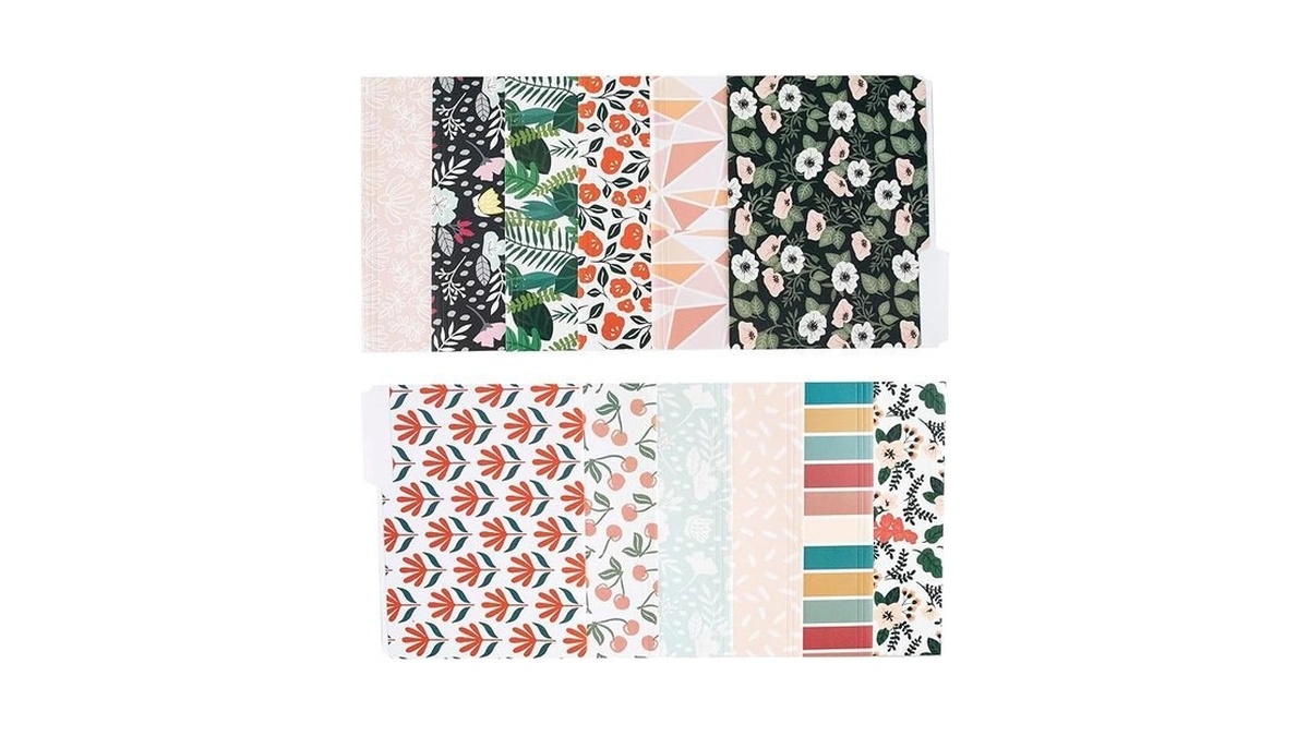 Amazon code: Cute File Folders Set Of 24 3-tab Letter