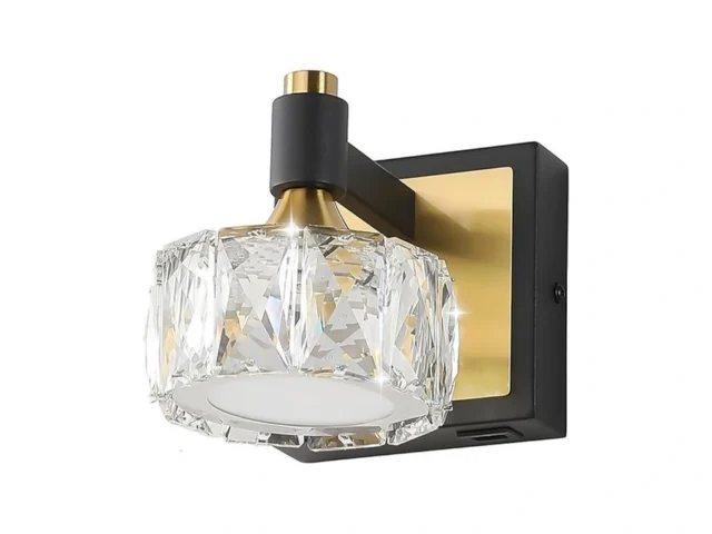 1-light Wall Sconce Led Wall-mounted Light With Usb… Code