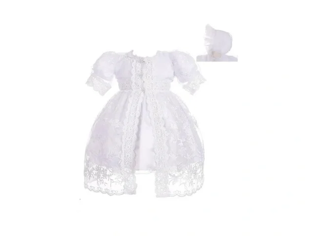 Lito Angels Baby Girls Embroidered Christening… Coupon