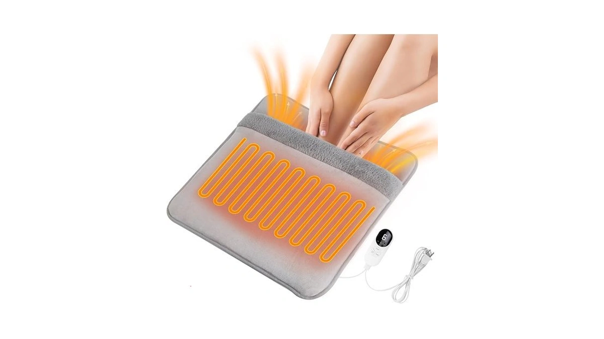 Amazon code: Electric Foot Warmer For Feet Double-sid
