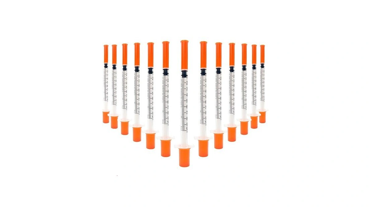 Amazon code: Syringes With Needle U-100 1ml 31g 5 16