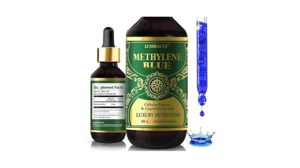Amazon coupon: Methylene Blue Drops 1 2 Fl Oz Vegan Non