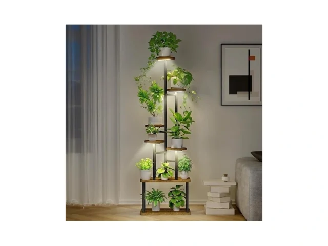 Mistyjungle Plant Stand With Grow Lights 7 Tiered… Coupon